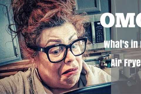 What's in my air fryer?  Weight loss journey 2019.