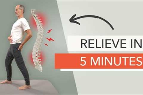 Relieve the spine with these 2 simple exercises! Only 5 minutes
