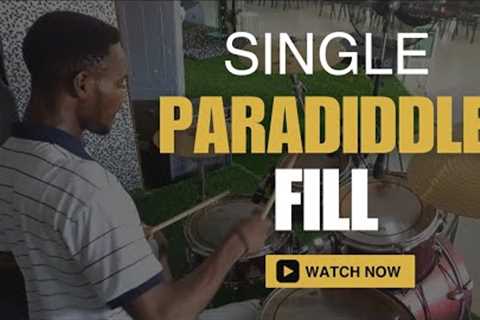 Learn THIS single Paradiddle Drum FILL pattern!(DRUM LESSON)