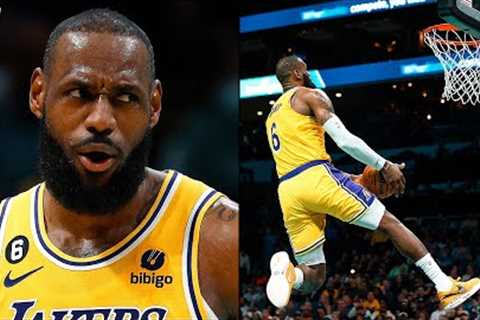 LeBron's Most EXPLOSIVE Dunks 🔥 2023 Highlights