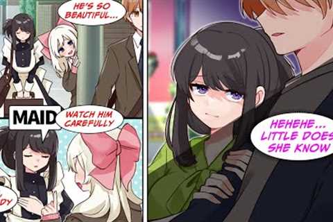 [Manga Dub] She is in love with me, so she has her maid watch me, but she doesn't know... [RomCom]