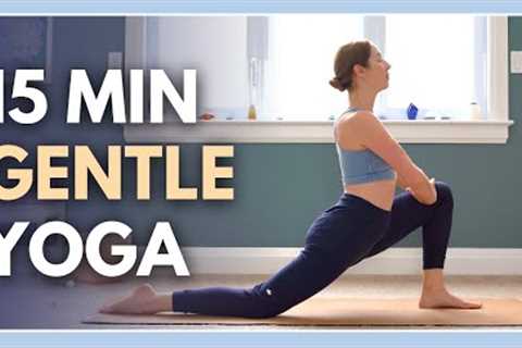 15 min Gentle Yoga for Flexibility &amp; Stress Reduction