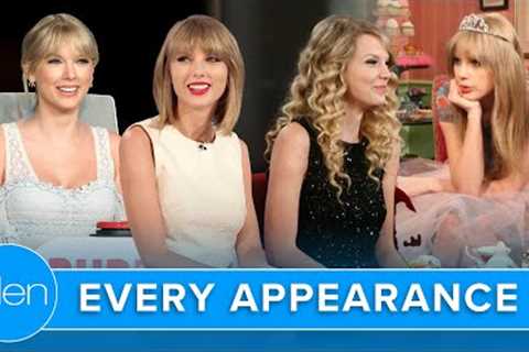 Every Taylor Swift Moment on the 'Ellen' Show
