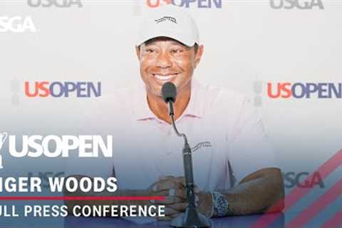Tiger Woods: 2024 U.S. Open Press Conference