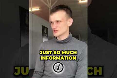 Ethereum CEO Vitalik Buterin Reveals He Couldn't Become Like  Satoshi Nakamoto  #shorts