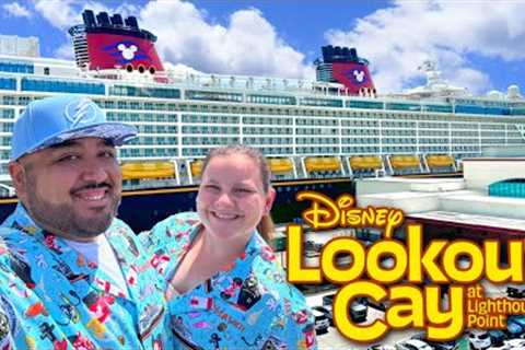 Lookout Cay At Lighthouse Point 7 Night Inaugural Cruise EMBARKATION DAY! Disney Fantasy Cruise 2024