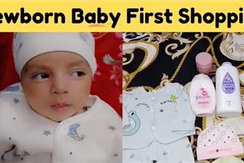 Ibrahim Ki First Shopping||Newborn Baby Shopoing||By Muhammad ibrahim