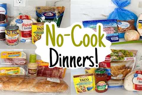 5 NO-COOK MEALS | Quick &amp; EASY Tasty Summer Recipes for Hot Days! | Julia Pacheco