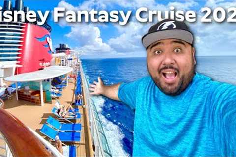 EXCITING DISNEY FANTASY DAY AT SEA! Disney Lookout Cay Inaugural Cruise Vlog 2