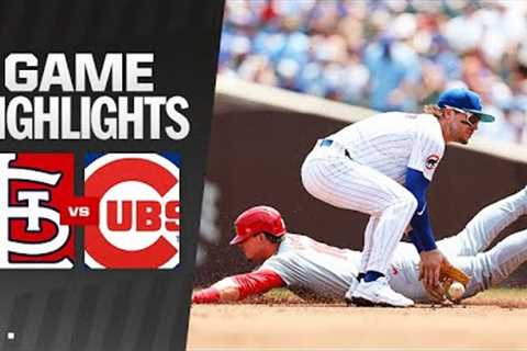 Cardinals vs. Cubs Game Highlights (6/16/24) | MLB Highlights