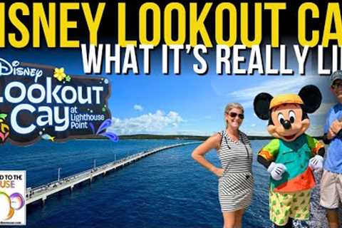 Lookout Cay at Lighthouse Point, Disney Cruise Line's Newest Island Destination | Inaugural Cruise