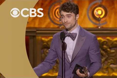The 77th Annual Tony Awards® | Daniel Radcliffe wins Featured Actor in a Musical | CBS
