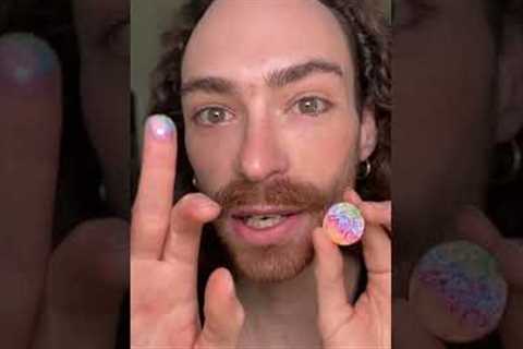 Soft Spoken ASMR Makeup Unboxing Ethereal Rainbow Eyeshadow #asmr #asmrmakeup #eyemakeup  #eyeshadow