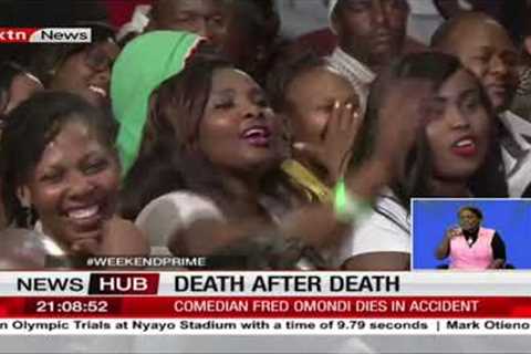 Comedian Fred Omondi dies in a road accident