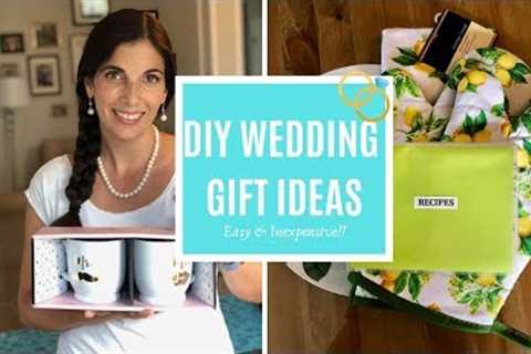 5 DIY INEXPENSIVE WEDDING GIFT IDEAS (Easy &amp; budget-friendly!)