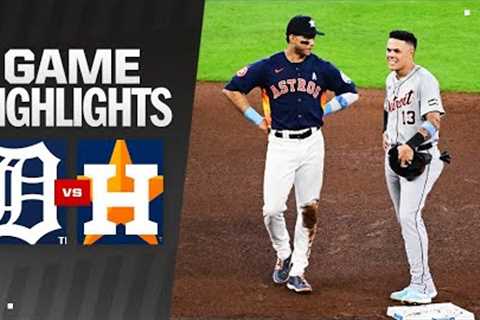 Tigers vs. Astros Game Highlights (6/16/24) | MLB Highlights
