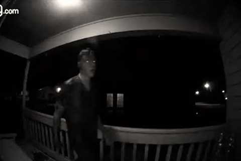8 Very Terrifying &amp; Disturbing Things Caught on Doorbell Cameras