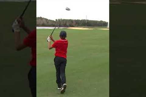 Charlie Woods tee shot compilation 💪
