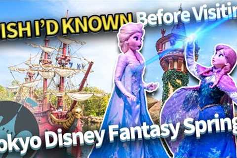 Everything I Wish I Knew Before Tokyo Disney's Fantasy Springs