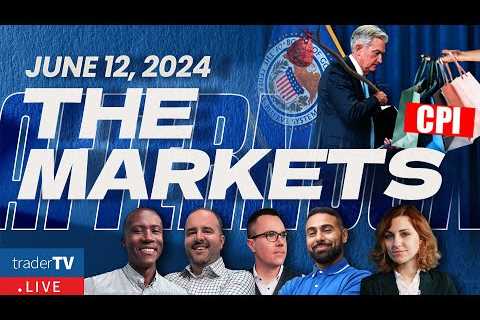 The Markets: Morning❗June 12 - FED DECISION! @ 2:00PM ET! $ORCL $AAPL $NVDA👀 (Live Streaming)