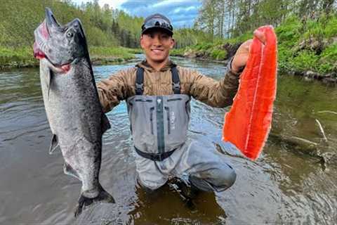 FRESH Alaska King Salmon Catch Clean Cook! (LIMITED OUT)