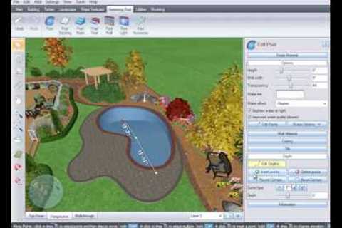 Realtime Landscaping- Adding a Swimming Pool