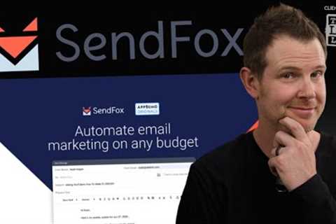 Best Priced Email Marketing Tool? SendFox Review 2024 (AppSumo Lifetime Deal)
