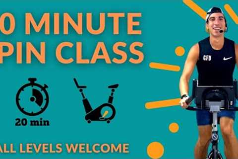 20 Minute Spin Class For All Levels! | Get Fit Done