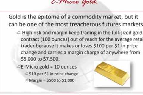 How to Trade Commodities in a Small Futures Account