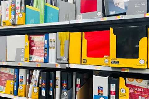Walmart School supplies 2024 * back to school shopping