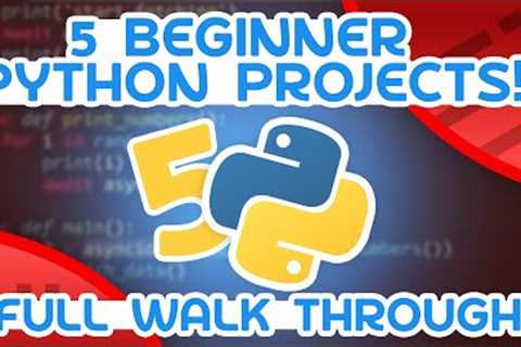 5 Mini Python Projects - For Beginners