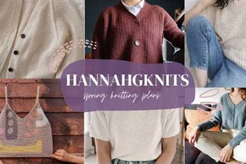 Spring Knitting Plans - Cardigans, Intarsia, and Knit Tees
