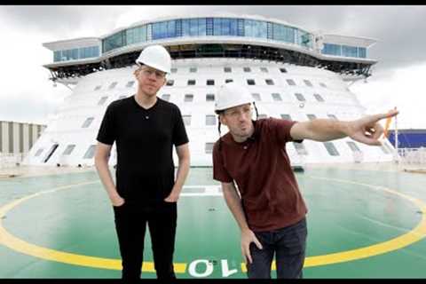First Look! - World's Newest Cruise Ship - Utopia of the Seas | Where do crew members live?