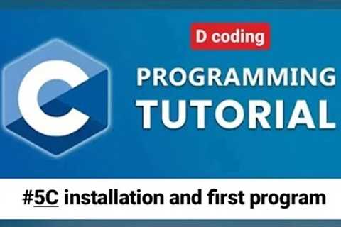 Installation of c and first program | c language tutorial for beginners | c programming tutorial