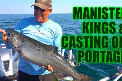 Reeling in 30-Pound Kings and Portage Lake Giants