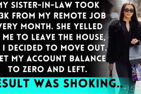 My sister-in-law receives $1,300 every month. When I talked to her about it, there were consequences