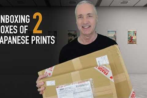 Woodblock Print Unboxing - The Two Box Problem