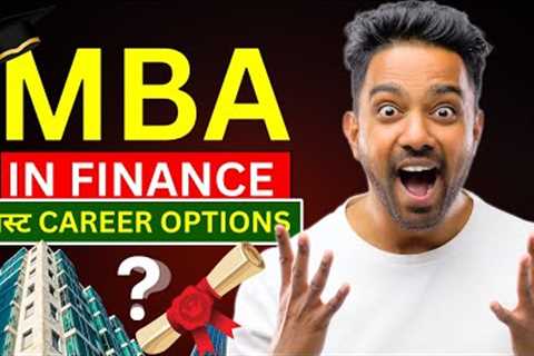 Career Paths After MBA Finance - Janiye Best Career Opportunities
