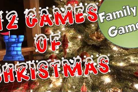 12 Games of Christmas - Family Games