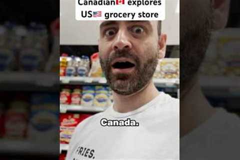 Canadian Explores US Grocery Store…A whole new world!