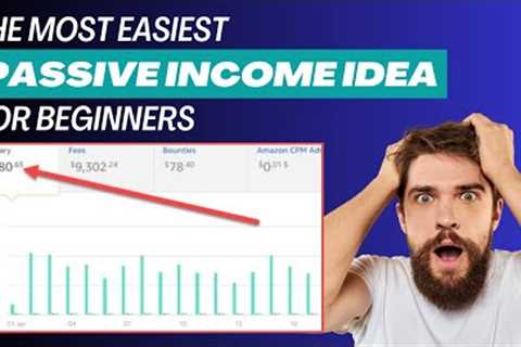 The Most Easiest Passive Income Idea For Beginners | Amazon Affiliate Marketing