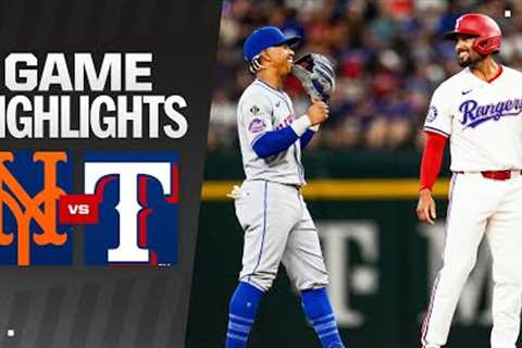 Mets vs. Rangers Game Highlights (6/18/24) | MLB Highlights