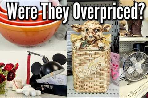 OVERPRICED VINTAGE PYREX? GOODWILL THRIFT WITH ME + MY HAUL | THRIFTING IN 2024