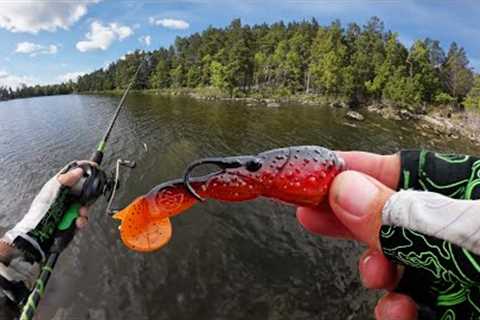 Fishing Realistic Lifelike Crawfish Lure for Bass