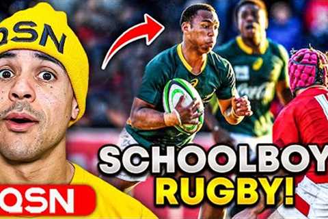 American Reacts to SA Schoolboys Rugby (INSANE TALENT!)