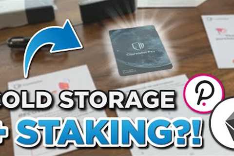 Is this the COOLEST Bitcoin crypto hardware wallet + STAKING?!