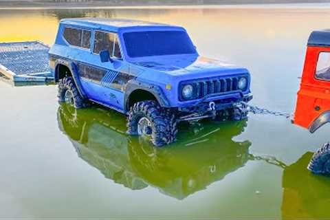Dirty RC Cars 4x4 Water racing and Mud Action Trail Race