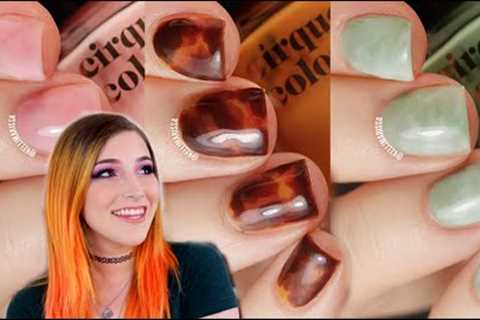 3 EASY No Tools Jelly Nail Art Designs - Cirque Nail Art Sets Review! || KELLI MARISSA
