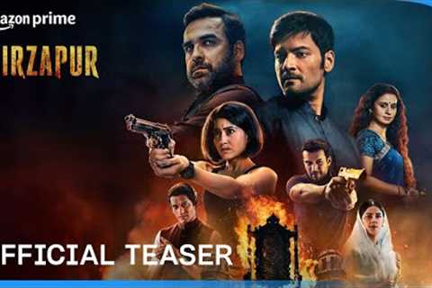 Mirzapur Season 3 - Official Teaser | Pankaj Tripathi, Ali Fazal, Shweta Tripathi, Rasika Dugal