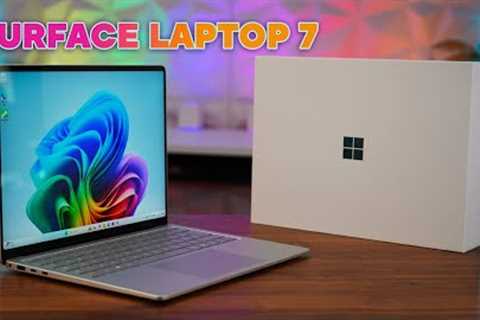 Surface Laptop 7 Unboxing and First Impressions